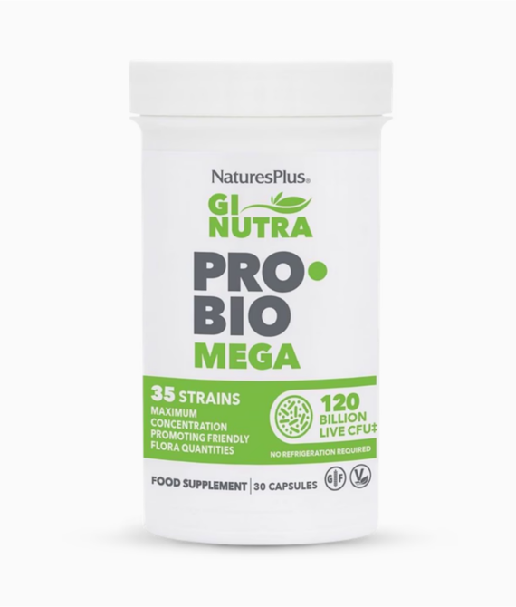 NaturesPlus Gi Nutra Pro-Bio Mega 30 Capsules