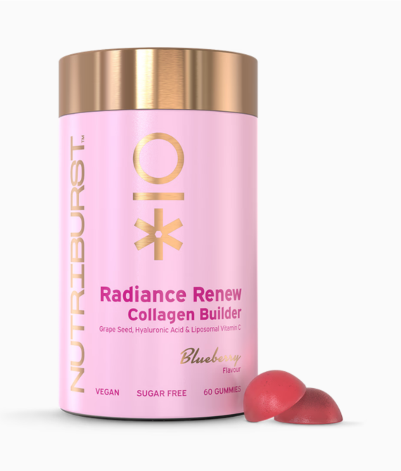Nutriburst Radiance Renew Collagen & Vitamin C 60 Gummies