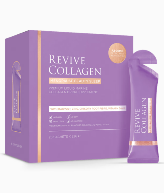 Revive Collagen Menopause Beauty Sleep Hydrolysed Marine Collagen 7,500mgs 28 days Supply