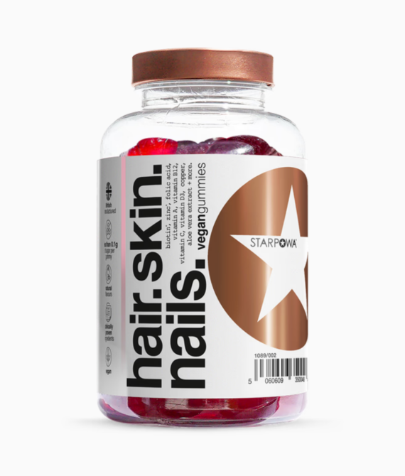 Starpowa Hair, Skin and Nail 60 Gummies