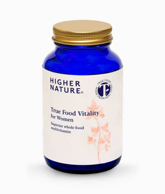True Food® Multivitamin for Women – Wholefood Blend with AstraGin® – 60 Vegan Capsules