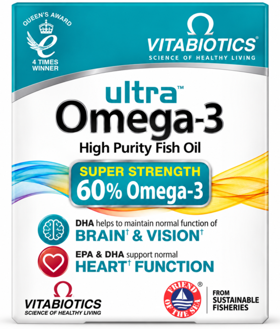 Vitabiotics Ultra Omega-3 60 Capsules