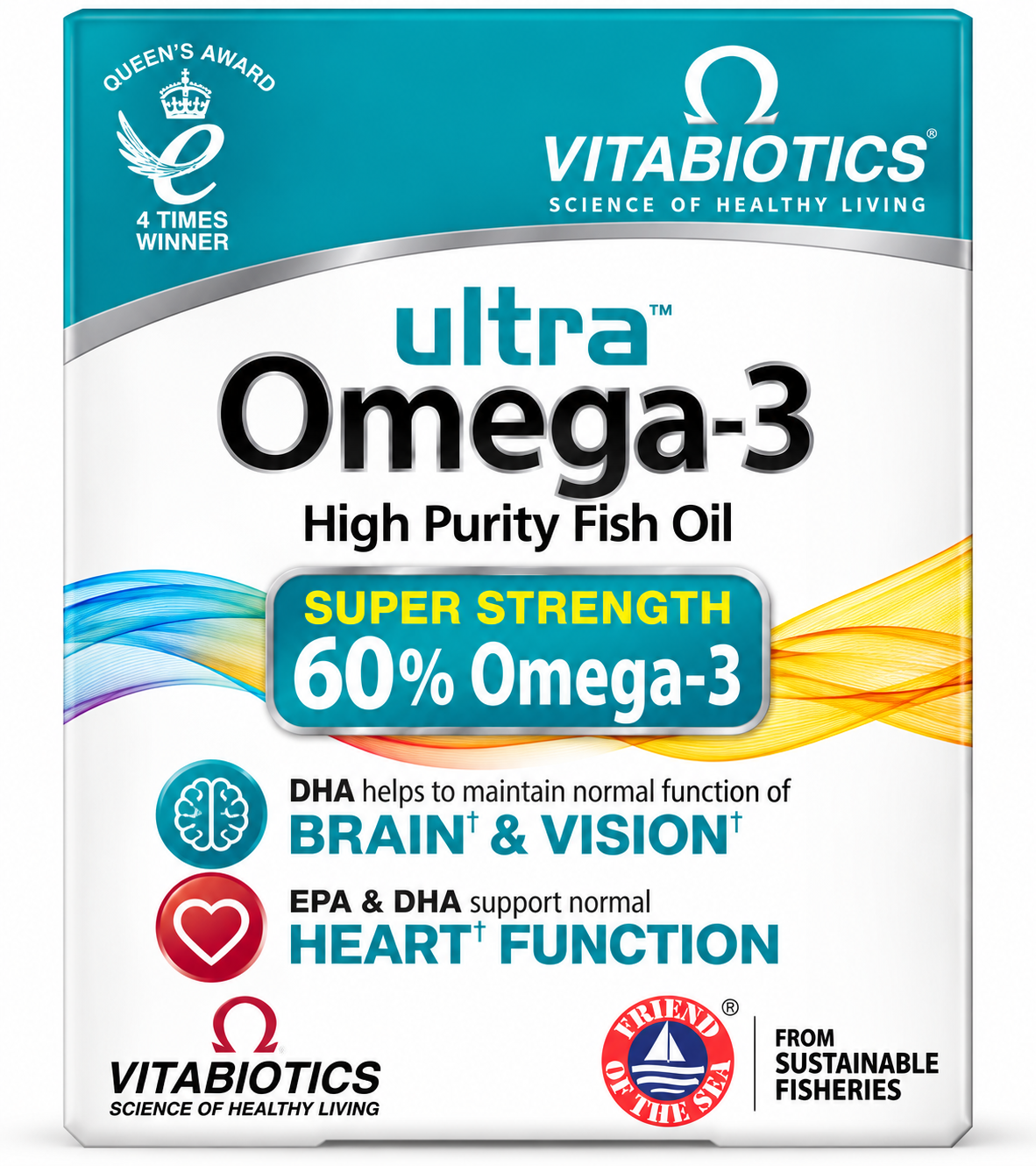 Vitabiotics Ultra Omega-3 60 Capsules